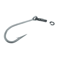 Anzuelo acero  + Anilla + Giratorio