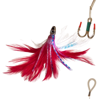 Plumas Basic Tunna Rojo/Blanco