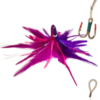 PLUMAS LUXE TUNNA MORADO/FUXIA